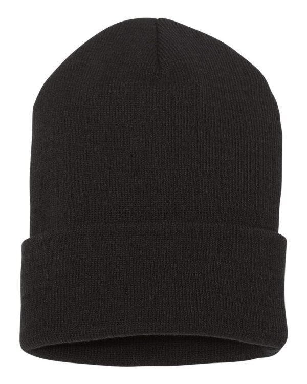 Black-YP-Classics-beanie Black-Cuffed-Beanie