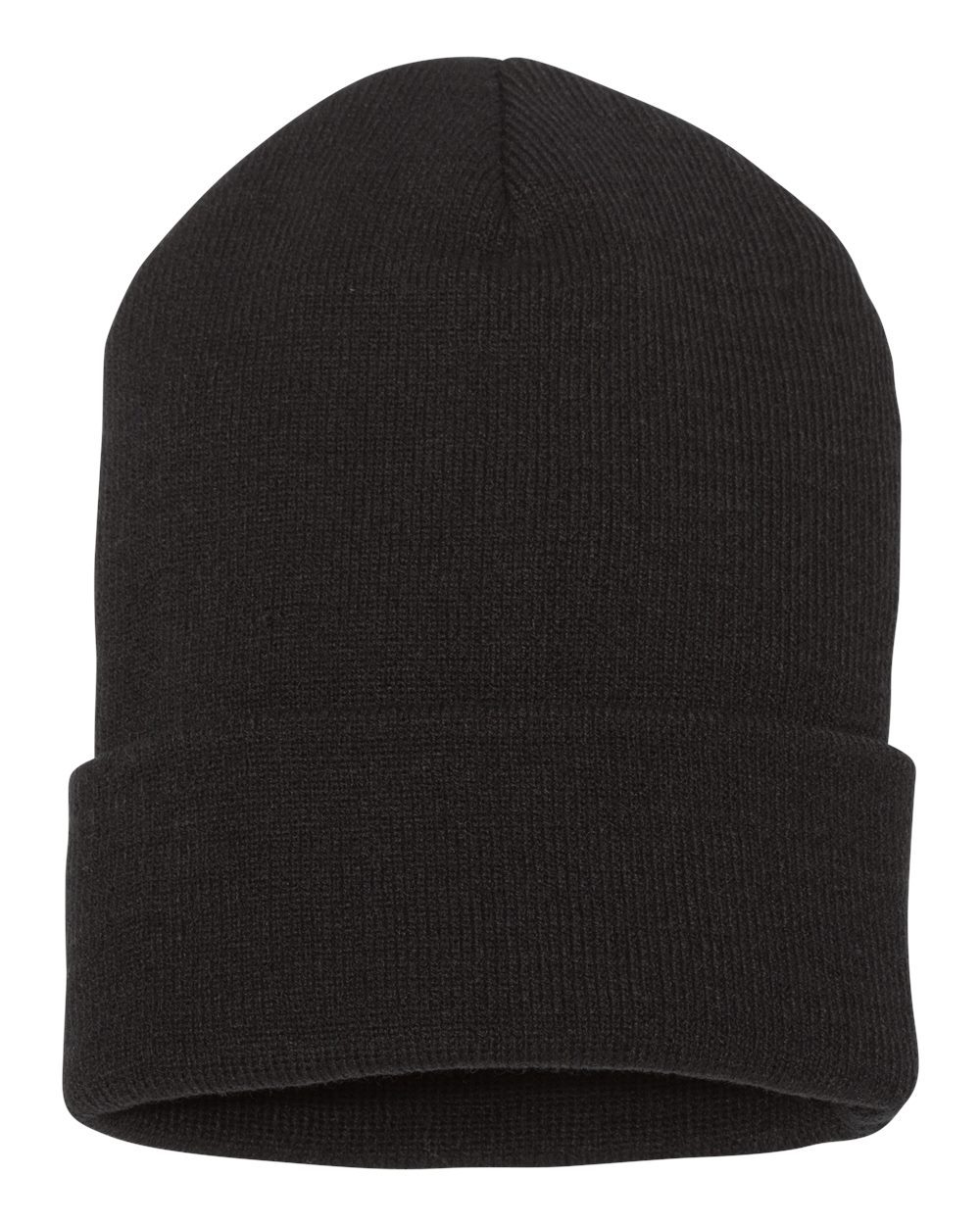 Black-Cuffed-Beanie