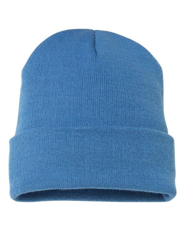 Blue Cuffed Beanie