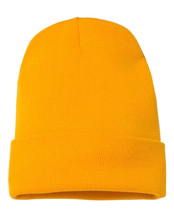 Gold Cuffed Beanie